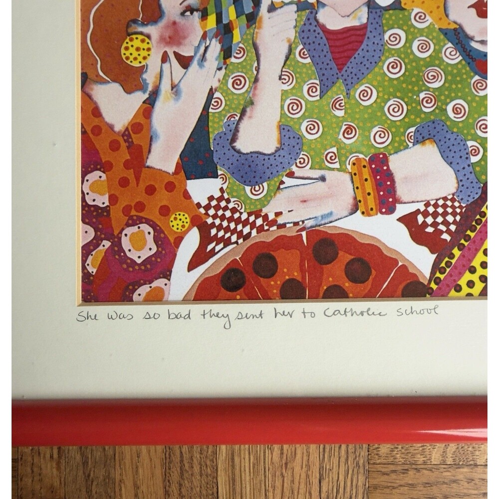 3X JERRY FENTER “She Was So Bad They Sent Her To Catholic School” Signed Print - Picture 3 of 11